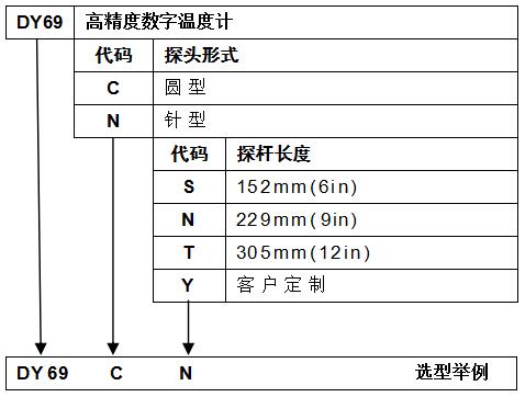 DY-69 High Precision Digital Thermometer